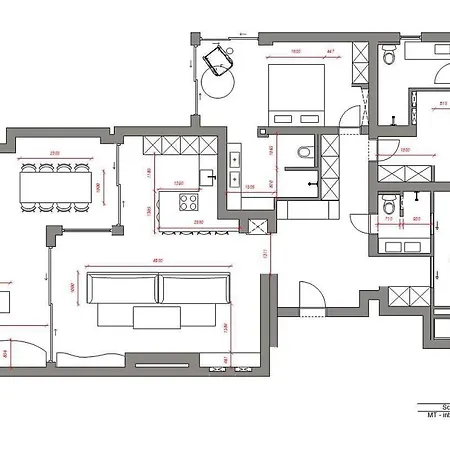 - Puente Area - Casa Mariposas Апартаменты *